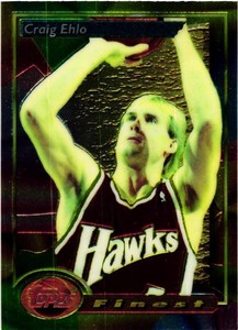CRAIG EHLO 1994 Topps Finest Basketball # 13 FREE SHIPPING B11R1S26P22