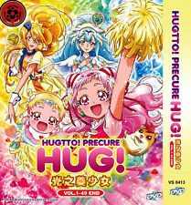 Hugtto! Precure Hug!/ Hug tto! Precure Vol 1-49 End  DVD with English Subtitles