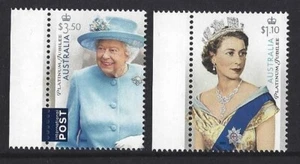 Australia 2022 Queens Platino Aniversario Marginal Par Nuevo sin Montar, - MNH - Imagen 1 de 1