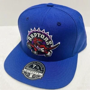 Mitchell & Ness Toronto Raptors MVP Team Ground Fitted Hat Cap Purple 7 1/8 NBA - Picture 1 of 6