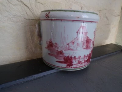 Emile Tessier Malicorne cache pot - Photo 1/4