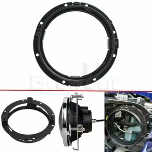 Staffa Anello di Montaggio Faro LED Moto 7" Pollici per Supporto Trim - Foto 1 di 12