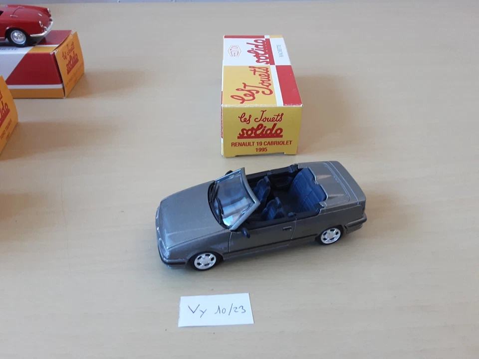 SOLIDO, RENAULT 19 CABRIOLET 1/43e - Photo 1/1