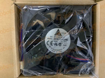 120mm Delta PFR1224UHE-CE75 12038 24V 1.75A 3-wire 12cm High-volume Cooling Fan