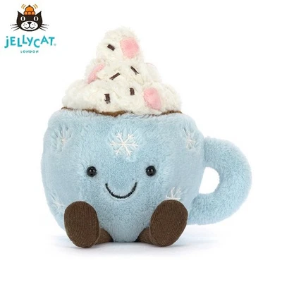 Jellycat 21cm Hot Chocolate Plush w/ Marshmallows - Amuseables BNWT Gift Ready - Image 1 of 4