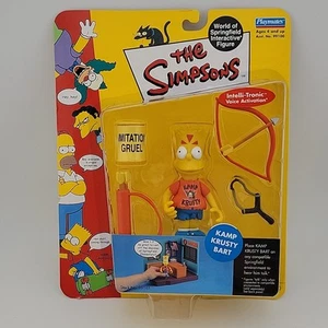 Camp Krusty Bart - Playmates 2000 Simpsons WOS Interactive Series 3 - Picture 1 of 3