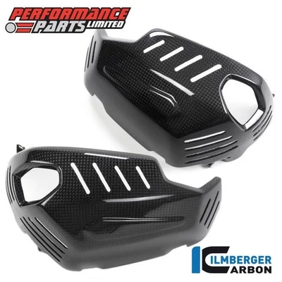 BMW R Nine T Urban GS 2017 Ilmberger Carbon Fibre Valve Rocker Cover Protectors - Изображение 1 из 4