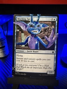 Mocking Sprite Wilds of Eldraine Cornish Pixie Altered Art - Picture 1 of 1