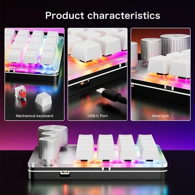 Innovative Design Customizable Keypad for Enhanced Gameplay Experience - Image 1 of 4