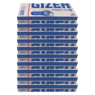 1000 Gizeh FRESH CLIQ Filterhülsen Zigarettenhülsen (10x 100 Stück) - Bild 1 von 2