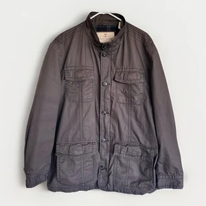 Tommy Bahama Field Chore Barn Jacket Brown W/ Plaid Heritage Wool Lining Mens XL - Picture 1 of 8