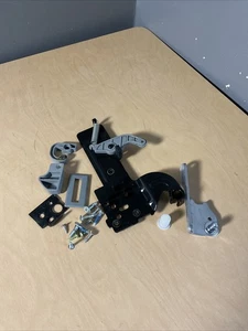 Original OEM GE Profil Kühlschrank LINKS oberes & unteres Türscharnier mit Nocken-Set - Bild 1 von 4