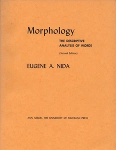 Morphology: the Descriptive Analysis of Words - Imagen 1 de 1