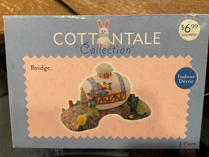 2003 Cottontale Collection 6" Egg Shaped Bridge For Easter Village Pre-Owned* g2 - Picture 1 of 8