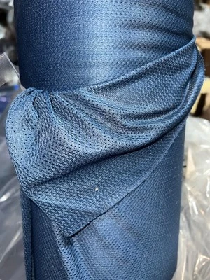 Apex Mills X97AA Mesh Fabric – Air Force Blue – 100% Poly –62” Wide – Breathable - Image 1 of 4