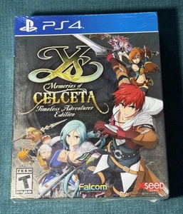 YS: Memories of Celceta Timeless Adventurer Edition (PlayStation 4) Neu Sealed - Bild 1 von 4
