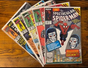 Spectacular Spider-Man 159 160 161 162 & 163 Nice Mid Grade Marvel Comics - Bild 1 von 7