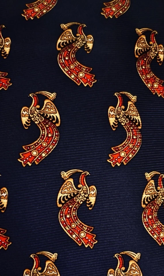 Corbata Christian Dior auténtica de seda vintage para hombre Foto 1 de 3