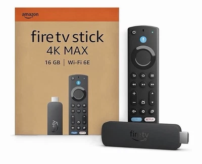 Amazon Fire TV Stick 4K Max unterstützt Streaming über Wi-Fi 6E ✅ NEW ✅ OVP ✅ - Bild 1 von 3