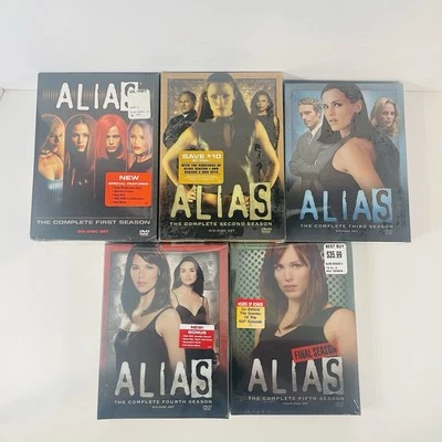 Alias: The Complete Series (Seasons 1-5, DVD) 1 2 3 4 5 - BRAND NEW, MUST READ!! - Image 1 of 4