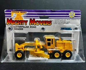 1988 ERTL, Mighty Movers, Caterpillar Road Grader, 1:64 Scale, Diecast, NIP - Picture 1 of 6