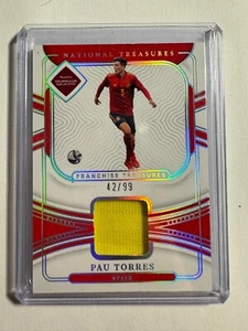 K151,503 - 2022 Panini National Treasures Franchise Treasues #41 Pau Torres #/99 - Picture 1 of 1