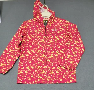 UNDER ARMOUR Lia Storm Girls Size LG Polka-dot Full Zip Lightweight Jacket YOUTH - Picture 1 of 6