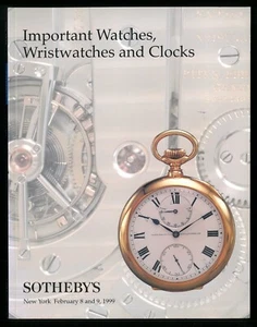 SOTHEBHY'S ASTA OROLOGI NEW YORK FEBRAURY 1999 WICHTIGE UHREN UND ARMBANDUHREN - Bild 1 von 1