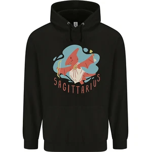Sagittarius Dinosaur Pterosaurs Star Sign Childrens Kids Hoodie - Picture 1 of 84