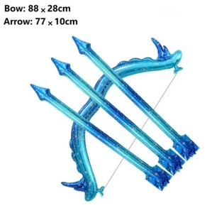 Bow & Arrow Balloon Set Knight Cosplay Birthday Party Fancy Dress Costume Prop - Picture 1 of 5