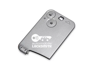 for Renault Laguna Espace 2 Button Remote Smart Key Card Case Shell Cover - Picture 1 of 2