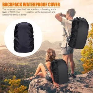 Dustproof Rain Cover For Backpack Waterproof Bag Traveling Camping Hiking\ C4O2 - Picture 1 of 26