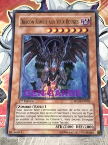 Yu Gi Oh Karte ROTE AUGEN ZOMBIE DRACHE SDZW-FR001 - Bild 1 von 1