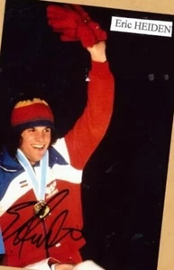 Eric HEIDEN (2) AK Bild - Print Copy - 13 x 18 + 2 Signierte SPORT AK gratis - Bild 1 von 1