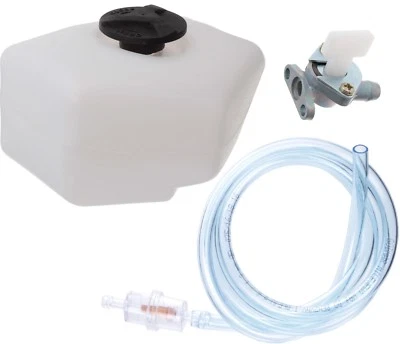 Pocket-Bike Tank Benzintank mit Benzinhahn Schlauch und Filter Pocket Bike 49ccm