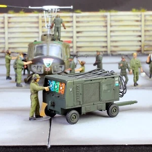 (Pre-Order) USAF Hydrautic Test Stand /w crew for aircraft 1:72 Pro Built Model - Picture 1 of 5