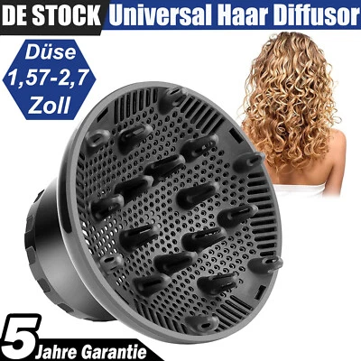Universal Haar Diffusor Diffusor Föhn, Diffuser Föhn Aufsatz Anpassungsfähig NEU - Bild 1 von 4