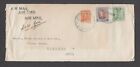 New Zealand 1951 Late Fee to Canada with 5sh Postal Fiscal