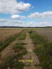 Photo 12X8 Bridleway At The Abandoned Airfield Worminghall Raf Oakley C2020