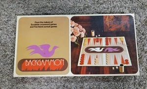Board Game - Backgammon - Complete - Vintage - Selchow & Richter 1975 - Complete - Picture 1 of 5