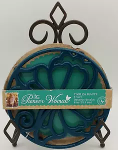 Pioneer Woman Timeless Beauty Enameled Cast Iron Trivet - Picture 1 of 4
