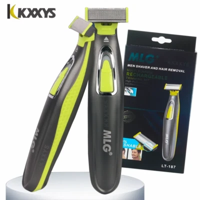 RASOIO ELETTRICO BARBA RICARICABILE PROFESSIONALE TAGLIACAPELLI REGOLABARBA - Immagine 1 di 4