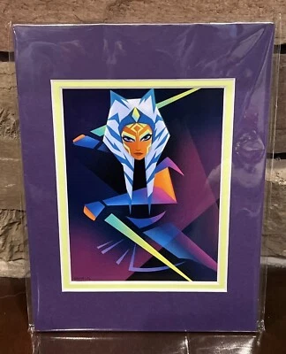 Impresión de artista Disney - Ahsoka Tano por Stacey Aoyama - I Am No Jedi 8 X 6 Foto 1 de 4