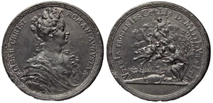 Medaille um 1714, Elisabeth Elisabeth Christine von Braunschweig-Wolfenbüttel - Bild 1 von 8