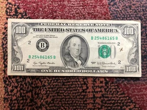1977 $100 Dollar Bill Federal Note New York Vintage. - Picture 1 of 5
