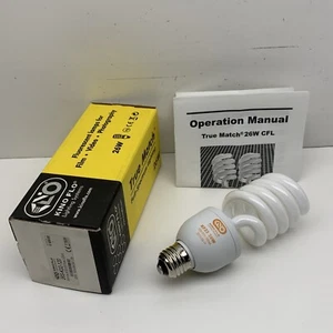 Kino Flo 26S-K32-120 True Match 26W Fluorescent Lamp Light Bulb Warm White E26 - Picture 1 of 9