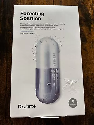 Nuevo Sellado Dr.Jart+ Dermask Solución Porectante Hoja Máscaras (5 unidades) Foto 1 de 2