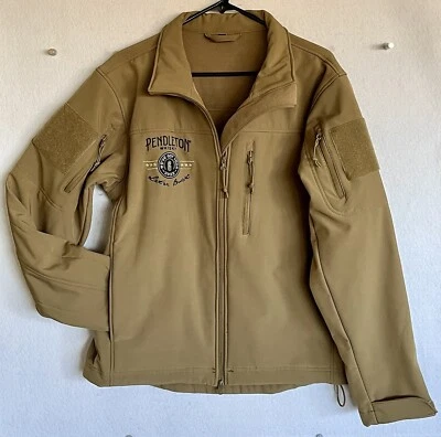 Pendleton Whiskey Logo- Rothco Stealth Ops Soft Shell Tactical Jacket -M- Mens - Image 1 of 4