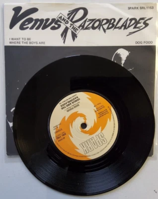 Venus And The Razorblades– I Want To Be Where The Boys Are 7" vinyl record - Image 1 of 4