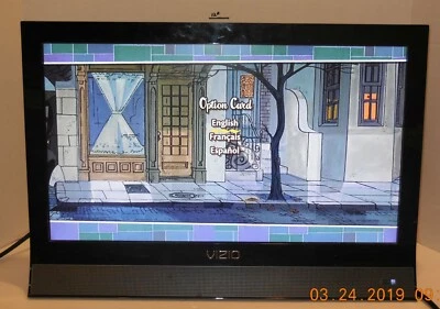 Vizio M190VA 19" 1080i HD LED LCD Television HDMI USB NO REMOTE - Image 1 of 4